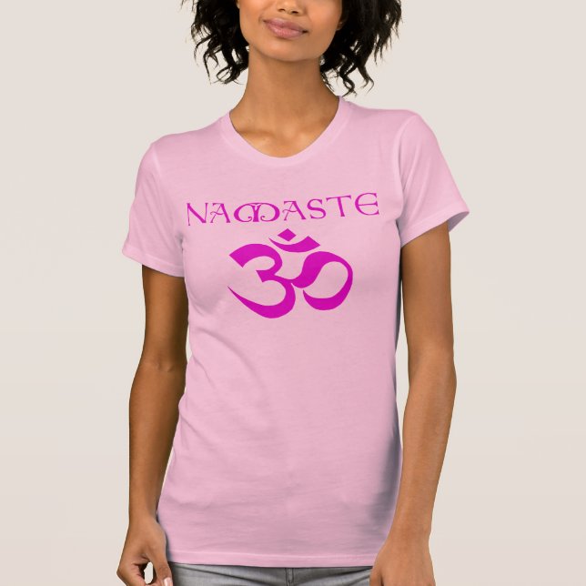 Namaste Om T Shirt (Vorderseite)
