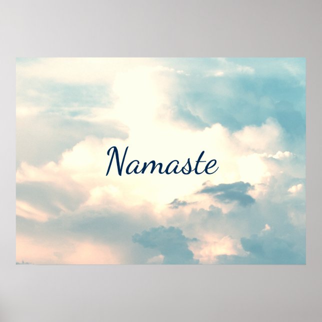 Namaste Poster (Vorne)