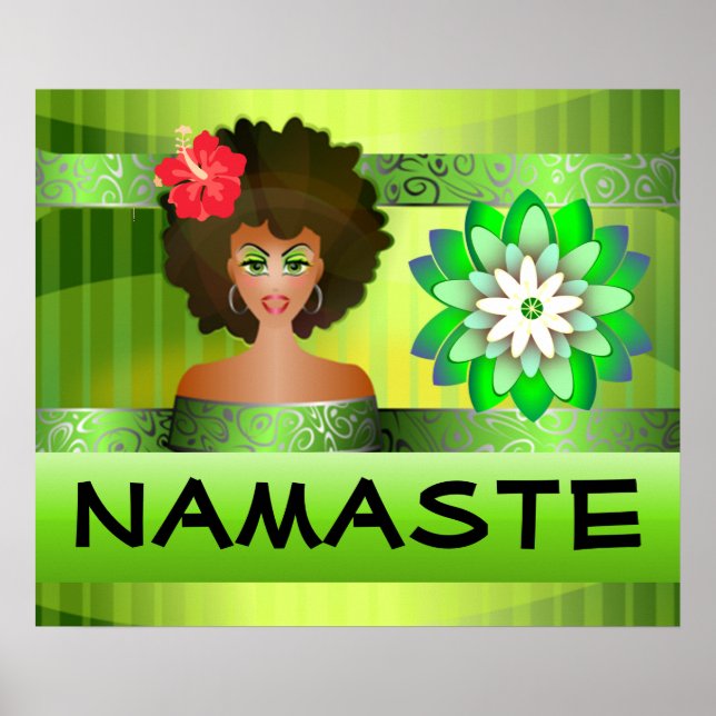 Namaste Poster (Vorne)