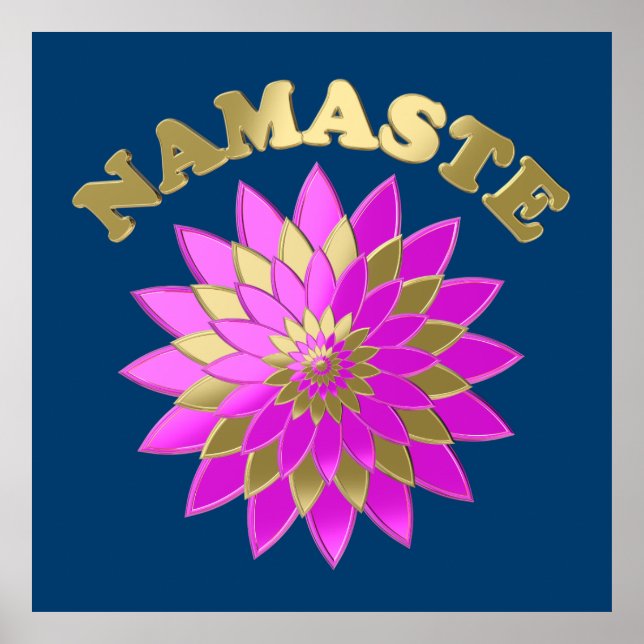 Namaste Poster (Vorne)