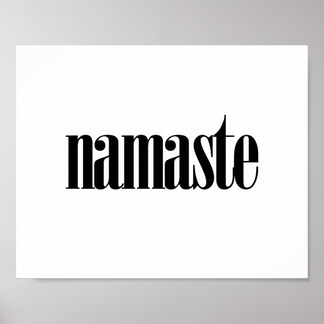 Namaste Poster (Vorne)