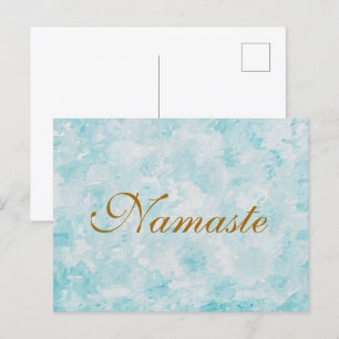 Namaste Postkarte
