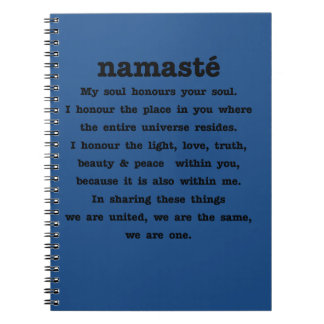 Namaste Sammlung Notizblock