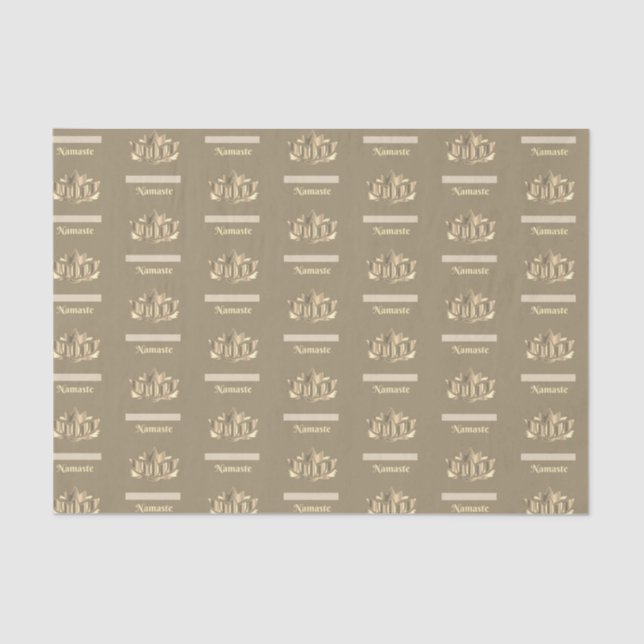 Namaste Seidenpapier (Vorderseite)