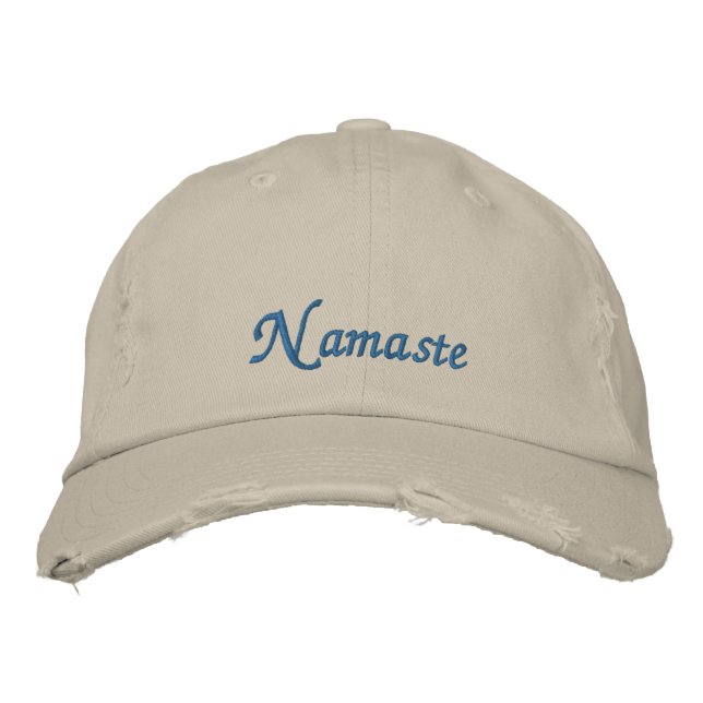 Namaste Störhut Bestickte Kappe (Vorderseite)