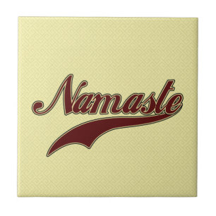 Namaste Stylish Red Burgundy Fliese