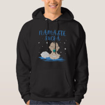 NAMASTE SUCKA lustiges Baby Yoga Zen Master