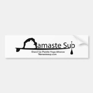 Namaste Sup-Autoaufkleber Autoaufkleber