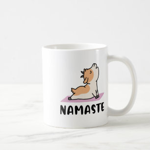 Namaste - Süße Ziegen Yoga Kaffeetasse