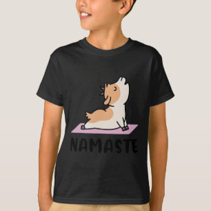 Namaste - Süße Ziegen Yoga T-Shirt