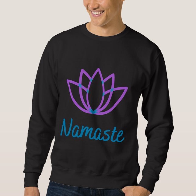 Namaste Sweatshirt (Vorderseite)