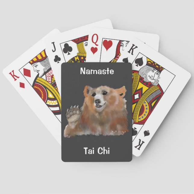 Namaste Tai Chi Qigong Spielkarten (Rückseite)
