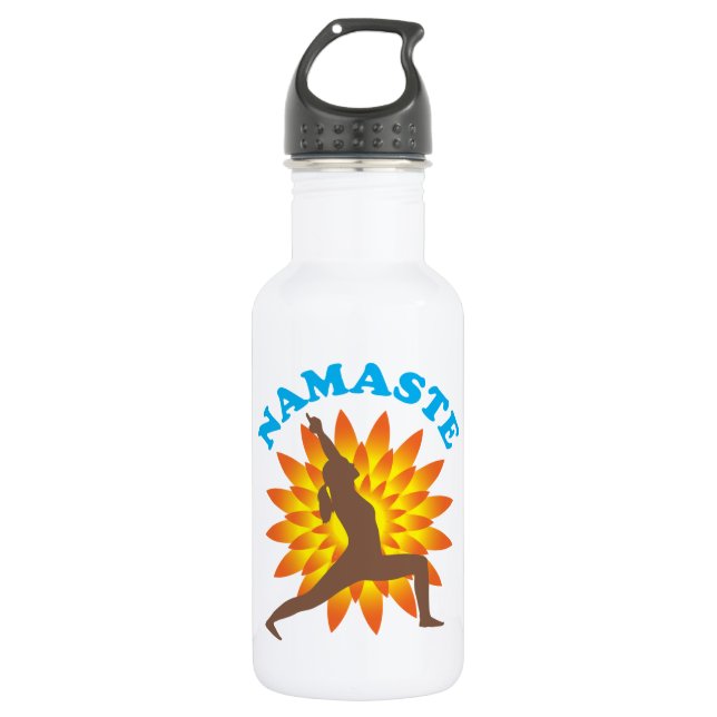Namaste Trinkflasche (Vorderseite)