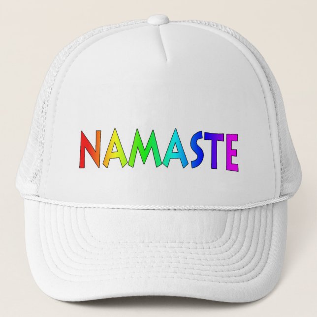Namaste Truckerkappe (Vorderseite)