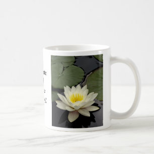 Namaste und Friedensimmer Lotos-Tasse Kaffeetasse