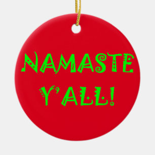 Namaste Y'All - Yoga Weihnachtsschmuck