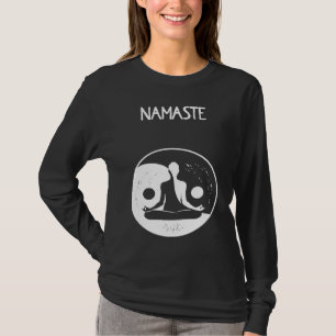 Namaste Yin Yang Meditation T-Shirt