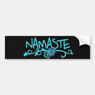 Namaste Yoga-Autoaufkleber Autoaufkleber
