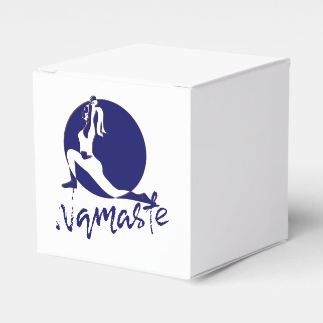 Namaste, Yoga Geschenkschachtel (Vorderseite)