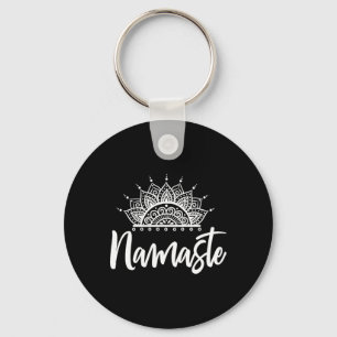 Namaste Yoga-Meditations-Übungs-Yoga-Geschenk Schlüsselanhänger