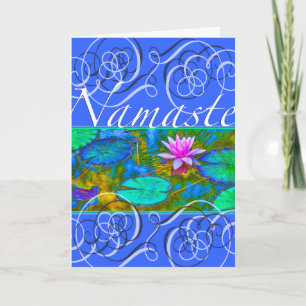 Namaste Yoga Merci Élégant Lotus Blossom