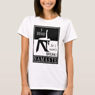 Namaste-Yoga-Shirts für Damen, Frauen und Mädchen T-Shirt