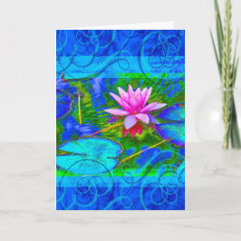Namaste Yoga Vielen Dank Lotus Blossom Dankeskarte