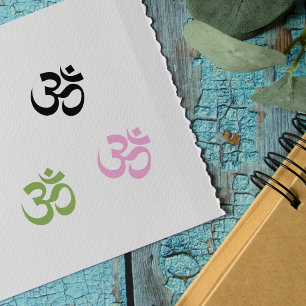 Namaste-Zeichen Gummistempel