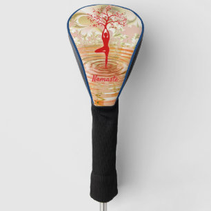 Namaste Zitat Tree of Life Zen Yoga Golf Headcover