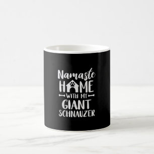 Namaste Zuhause Giant Schnauzer - Schnauzer Lover Kaffeetasse