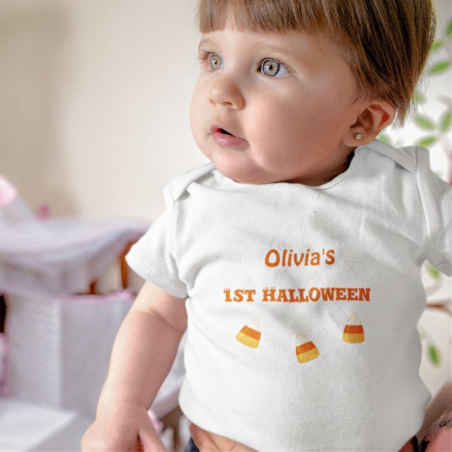 Name 1. Halloween Neugeborene-24-Mos Ein-Stück Baby Strampler (Von Creator hochgeladen)