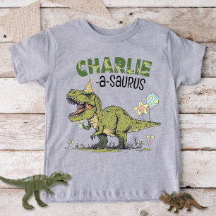 Name-a-saurus TRex Dinosaur Geburtsdagsparty