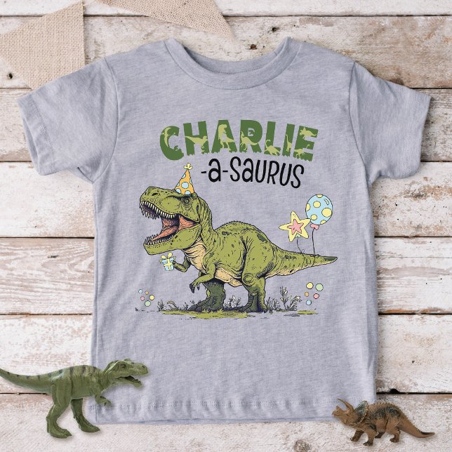 Name-a-saurus TRex Dinosaur Geburtsdagsparty (Von Creator hochgeladen)