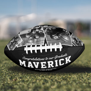 Name Abschluss Geschenk 4 Foto Football