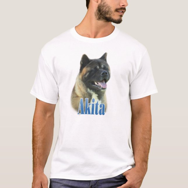 Name Akita T-Shirt (Vorderseite)