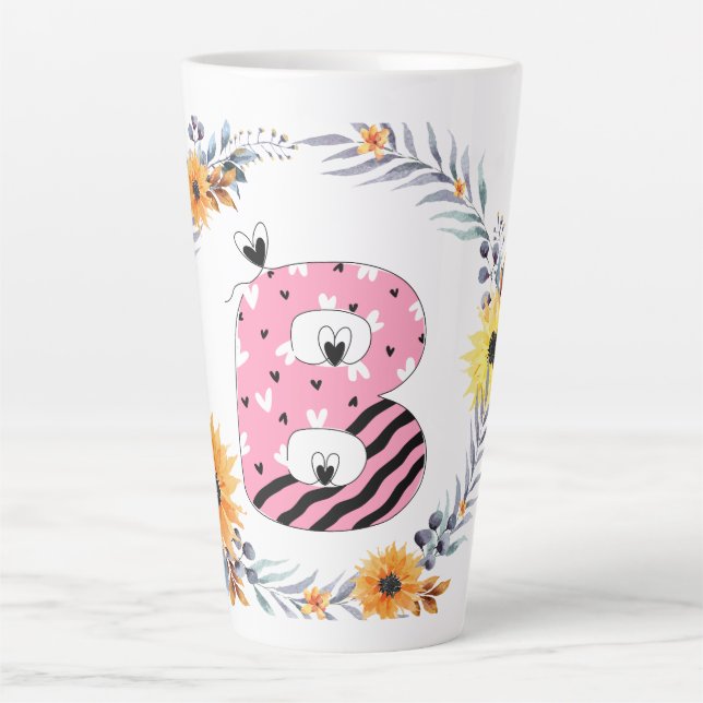 Name Alphabet "B" Milchtasse (Vorderseite)