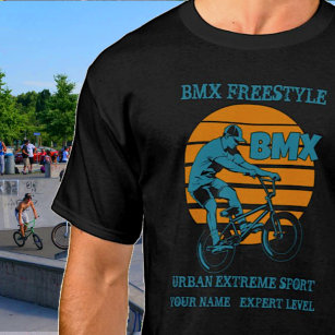 Name ändern Alle Text BMX Freestyle Extreme hinzuf T-Shirt