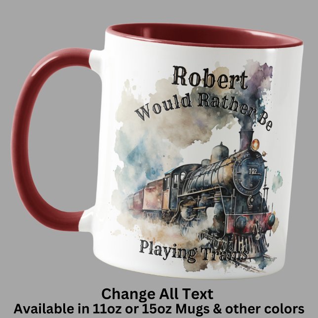 Name ändern ALLER Text ändern, statt Züge zu spiel Tasse (Von Creator hochgeladen)