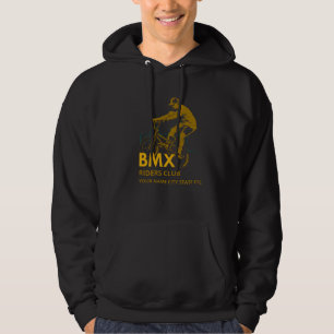Name ändern Text BMX Rider Club Stadt hinzufügen Hoodie