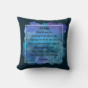 Name ändern Text hinzufügen Dankeschön Mama Mutter Kissen