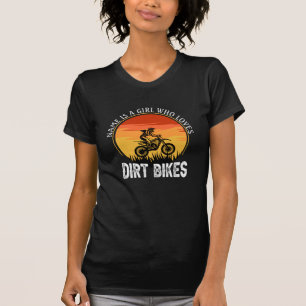 Name ändern Text hinzufügen ist ein Mädchen, das L T-Shirt