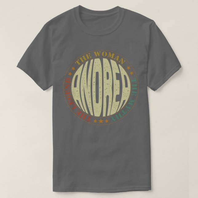 Name andrea T-Shirt (Design vorne)