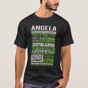 Name Angela Girl Definition T-Shirt