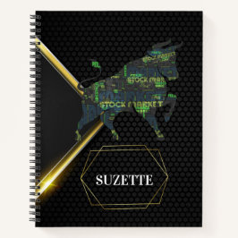 Name anpassen | Personalisiert Trading Notebook   Notizbuch