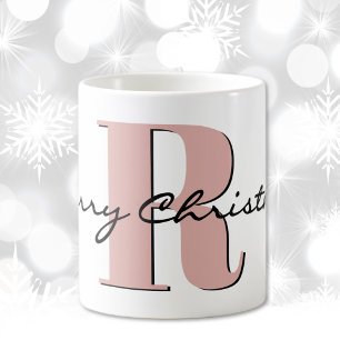 Name, April Diamond Birthstone Frohe Weihnachten Kaffeetasse