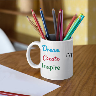 Name auf Dream Create Inspire 11oz Kaffeetasse
