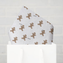 Name auf Gingerbread Man Glasur-Keks-Muster