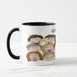 Name auf Tasse hinzufügen