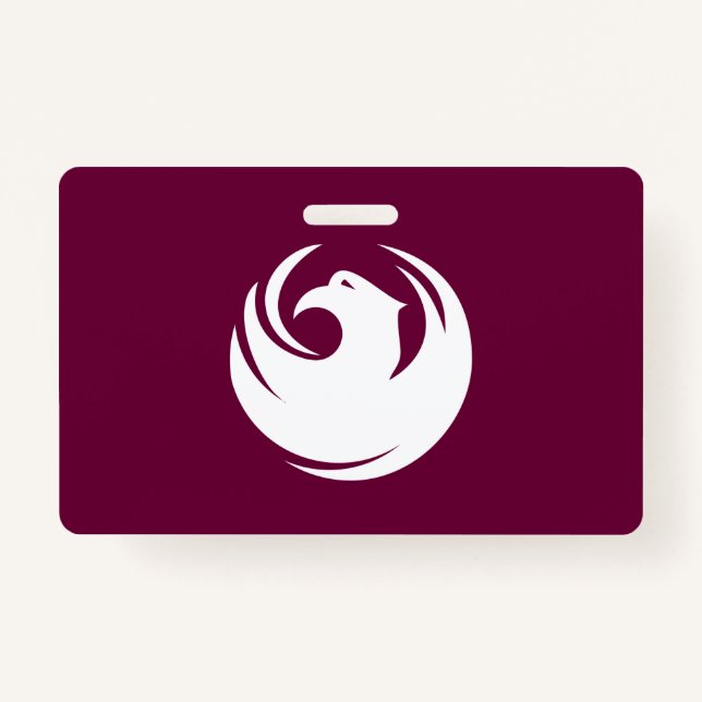 Name Badge with flag of Phoenix City Ausweis (Vorderseite)