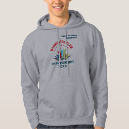 Name Badminton für Team der Club League Hoodie